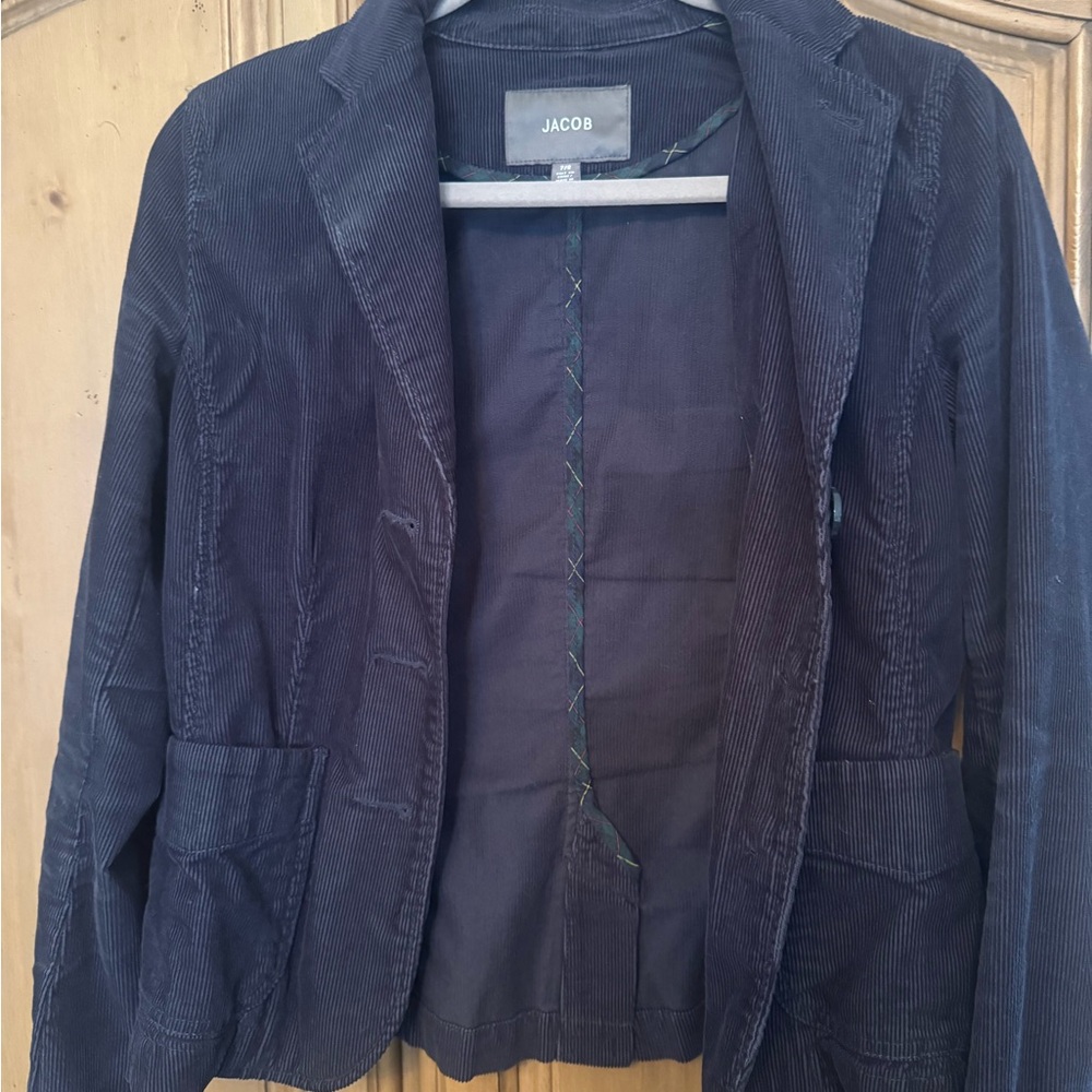 Jacob Women's Navy Corduroy Jacket